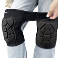 Knee Pads for Gardening Men Women, Soft Knee Pad for Cleaning, Flooring, Weeding, Waterproof Non-Slip Kneepads with Thick EVA Foam Padding for Mechanic, Concrete Workers for Christmas, Black XL (1 Pair)