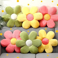 Coume 6 Pcs Flower Floor Pillows, Daisy Throw Pillows 16 Inch Flower Seating Cushions for Back to School Reading Classroom Sofa Couch Bed Decor(Yellow, Pink, Green)