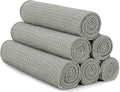 S&T INC. Microfiber Gym Towels, Yoga Towel for Home and Gym Bag, 16 Inch x 27 Inch, 6 Pack