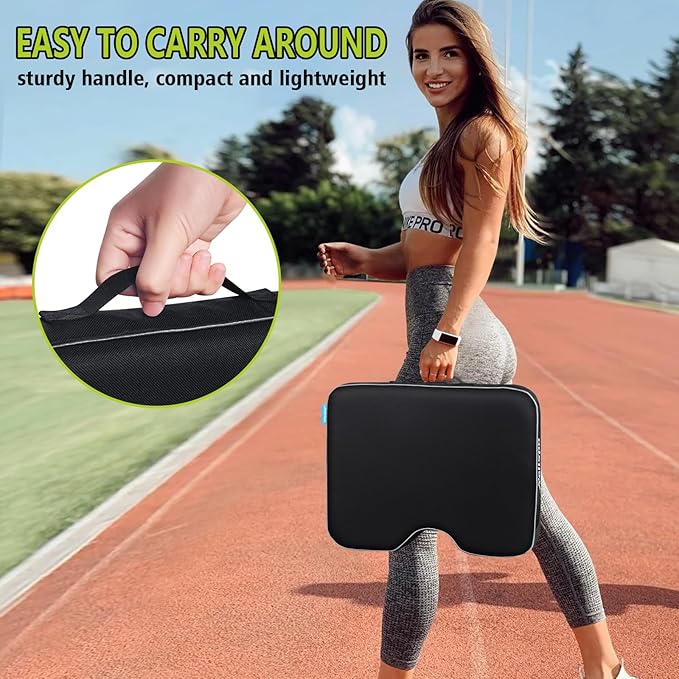 Relispo Stadium Seats for Bleachers with Integral Cutting Memory Foam, Stadium Seat Cushion Waterproof Extra Thick Bleacher Cushion, Portable Stadium Cushions for Indoor Outdoor Events