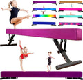 MARFULA Adjustable Balance Beam 8 ft Gymnastic Beam Adjustable Height for Kids and Teenage of All Gymnastic Levels, Gymnastic Training Beam Gymnastic Equipment for Athlete Home and Gym Club Use