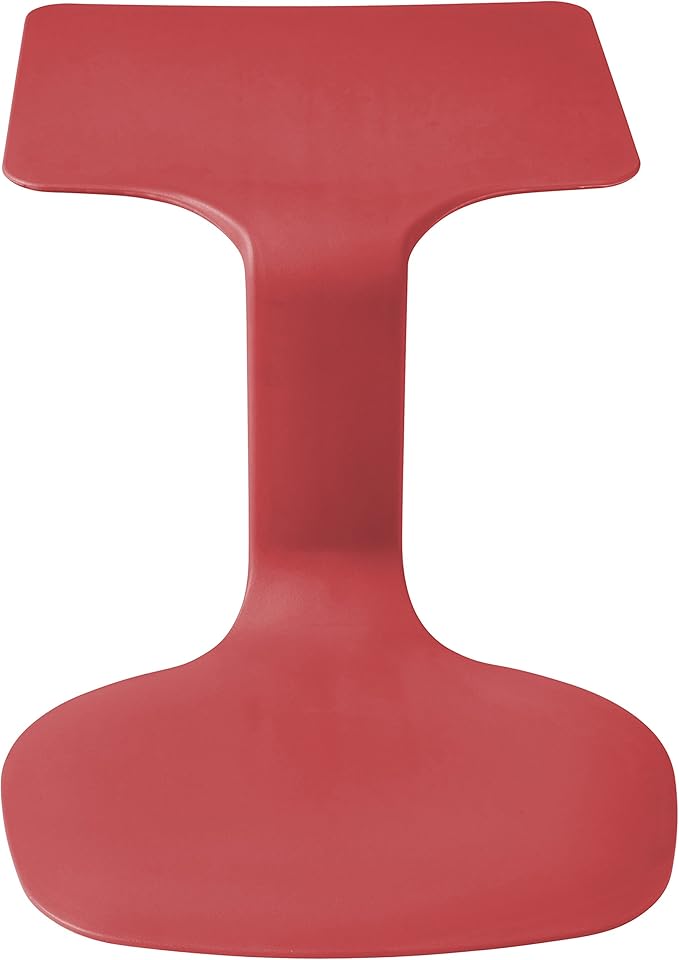 ECR4Kids The Surf Portable Lap Desk, Flexible Seating, Red, 10-Pack