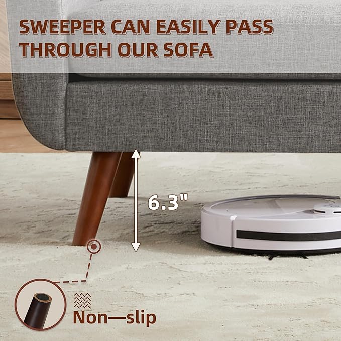 Tbfit 65" W Loveseat Sofa, Mid Century Modern Love Seat Couches for Living Room, Button Tufted Upholstered Small Couch for Bedroom, Solid and Easy to Install Love Seats Furniture, Grey | linen fabric, button tufted, solid wood foot, pocket spring, wood...