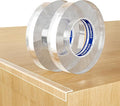 ZOMPAGO Clear Soft Corner Protectors for Furniture Strip,0.8in x13FT,2 RollSharp Edge & Table Bumper,Window Edge,Wall Protector, Soft Corner Guards Safe for Proof,Table Corner Protectors in Family
