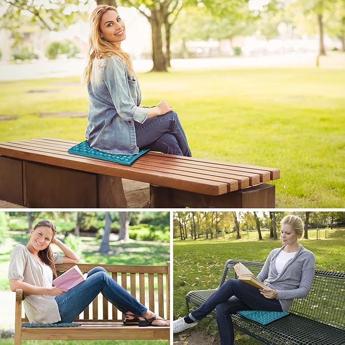 FOCHIER F Stadium Seat Pad, Camping Foam Pad, Foldable Z Stadium Seat Cushion Insulated Sitting Pad for Camping Backpacking Stadium Outdoor Picnic, Hiking, Mountaineering,Bleachers