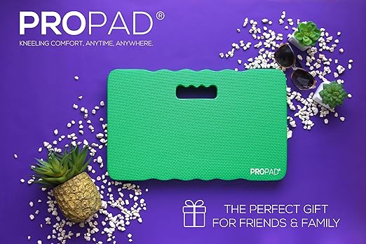 RED Home Club Thick Kneeling Pads, Garden Kneeler for Gardening, Bath Kneeler for Baby Bath, Kneeling Mat for Yoga, Knee Pad for Work, Extra Large (XL) 18 x 11 x 1.5 Inches, Green (Pack of 2)