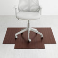 Anji Mountain Office Chairmat Thickest & Sturdy Bamboo Chairmats Highly Premium Quality Anti-Slip Heavy Duty for Multi-Purpose Hardwood Floor Office & Home Floor Protector Office Chair mat-5mm Thick