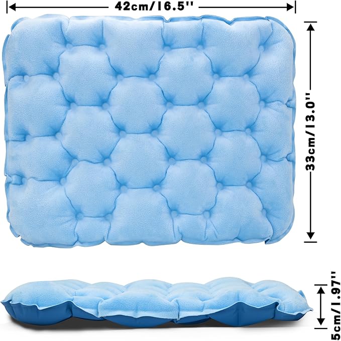 Eulant Lightweight Inflatable Air Seat Cushion - Portable Travel Cushion, Suitable for Camping, Hiking, Climbing, Bleacher, Home and Office