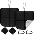 Breling 2 Pack Sitting Pad, Foldable Hunting Seating Cushion for Backpacking Bleacher Cushion with Hook Waterproof Folding Lightweight Pad for Camping Hiking Stadium Outdoor
