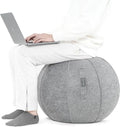 ANC POP Yoga Ball Exercise Ball, Anti Slip Stability Ball Chair, 25” Heavy Duty Large Gym Ball for Fitness, Balance and Core Workout with Cover, Easy Clean