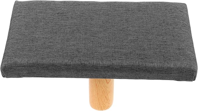 Portable Prayer Bench with Cushion Seiza Stool for Meditation and Kneeling Comfortable Stable Seating for Adults Grey Medium