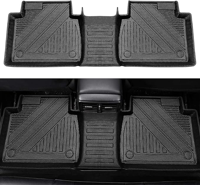 Compatible for 2018-2023 Toyota Camry Floor Mats & Cargo Liner All Weather TPE Mats for 2018-2023 Toyota Camry Accessories (Only Fit FWD & Gasoline)