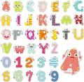 Gersoniel 36 Pcs Anxiety Sensory Stickers Strips Adhesive Textured Mental Health Calm Stickers Mindfulness Fidget Decals Stress Anxiety Relief Items for Therapy Office Desk(Letters and Number)