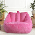 4FT Bean Bag Chair Giant BeanBag Sofa with Memory Foam Filled, Large Bean Bag Chairs for Adults, Adult Bean Bag Chair with Dutch Cover for Living Room Bedroom