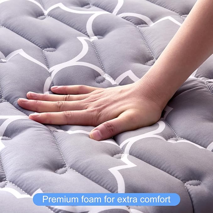 jzbearapt Premium Foam Japanese Floor Mattress Futon Mattress,100% High Density Comfortable Foam,Thicken Tatami Mat Sleeping Pad,Portable Kids Adults Sleeping Mats for Guest Room, Dormitory