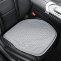 Binsheo Thin Gel Seat Cushion for Car Seat, Office Chair, Wheelchair, Golf Cart - Non-Slip Car Seat Cushions with 0.7 Inch Gel - Sciatica & Coccyx Pain Relief (Fabric, Grey)