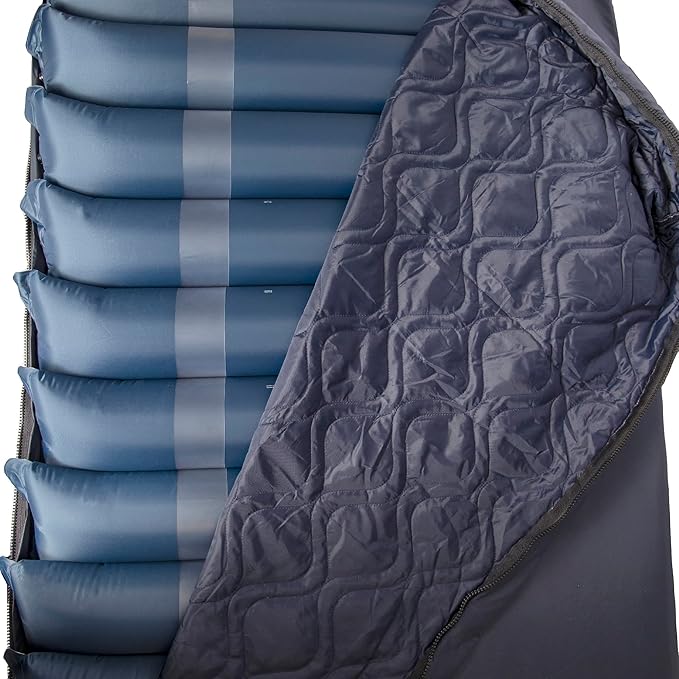 Therahab 5” Alternating Air Pressure Mattress with Electric Pump for Stage 3 Pressure Sores, Bed Sores, Hospital Bed Mattress Topper