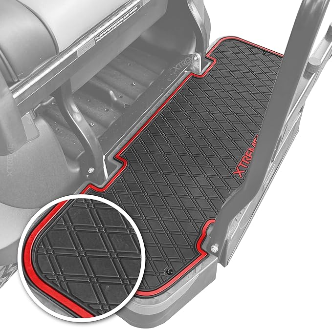 Xtreme Mats PRO Series Rear Facing Foot Rest Mat - Fits DoubleTake Max 5 and Max 6 Rear Kits