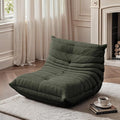 cebihy Compressed Bean Bag Chairs for BeanBag Chair Sofa Fireside Togo Sofa Big Lazy Lounge Chairs for Living Room Bedroom Dorm Office,Green