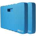 RED Home Club Thick Kneeling Pads, Garden Kneeler for Gardening, Bath Kneeler for Baby Bath, Kneeling Mat for Yoga, Knee Pad for Work, Extra Large (XL) 18 x 11 x 1.5 Inches, Blue (Pack of 2)