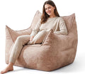 GLCS Bean Bag Chair for Adults,Comfy Reading Chair with Back Cushion,Bean Bag Chairs for Kids,Cozy Chair for Bedroom,Living Room, Apartment