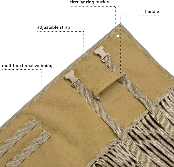 Outdoor Camping Tactical Training Shooting Mat Anti Slip Pad, Waterproof and Moisture-Proof Folding Mat Picnic Blanket Portable with Carry Strap