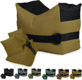 Twod Outdoor Shooting Rest Bags - Target Sports Bench Rest with Front & Rear Support SandBag Stand Holders for Gun Rifle Shooting Hunting Photography - Unfilled
