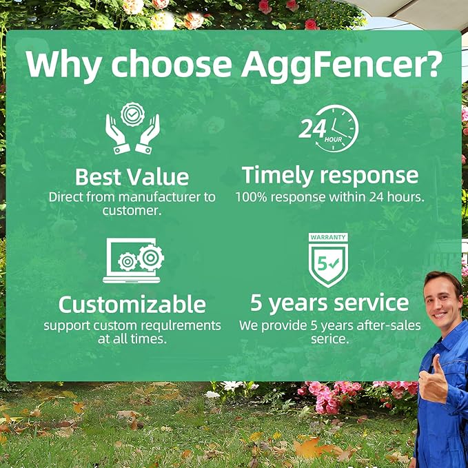 AggFencer 4 in x 25 Ft Garden Landscape Edging, No Dig Garden Edging Border Kit with 46 Pcs Spikes for Flower Bed Lawn Yard Grass Brown
