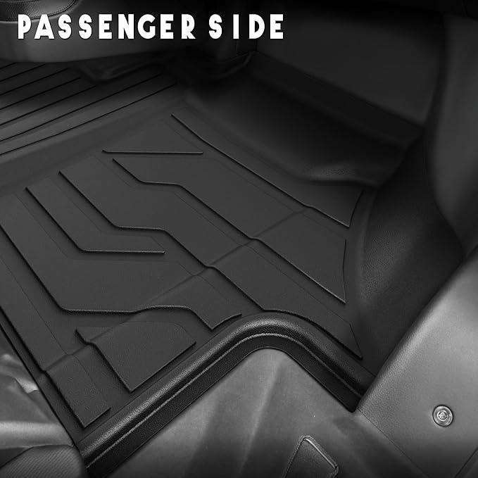 KARPAL Floor Mats for Ram Promaster 2018-2025 1500/2500/3500 (Not Fit for EV & Promaster City), TPE All-Weather Floor Liners Front Row Car Mats, Ram Accessories