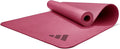 adidas Premium Yoga Mat, Firm-Density Workout Mat, 5 mm