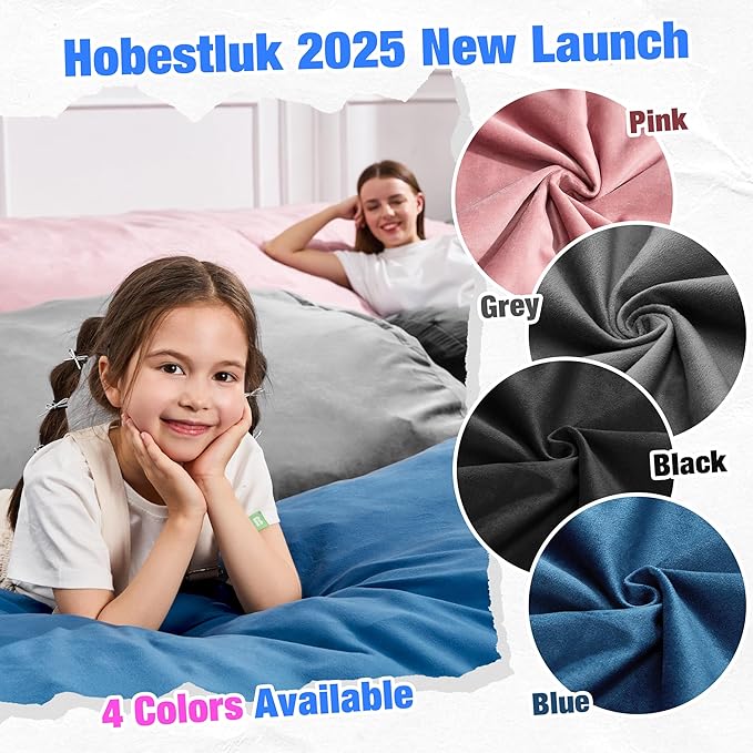 Hobestluk 6FT Bean Bag Chair Large Beanbag Lounger with Removable Cover Adult Bean Bag Chair with Portable Handle Desgin for Living Room Bedroom (Grey, 6FT)