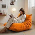 Bean Bag Chair for Adults, Fireside Togo Chair, BeanBag Chairs for Teens with High-Resilience Memory Foam, Non-Slip Base Compression Floor Lounge Sofa for Living Room, Bedroom