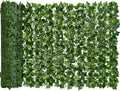 DearHouse Artificial Ivy Privacy Fence, 157.5x39in Artificial Hedges Fence and Faux Ivy Vine Leaf Decoration for Outdoor Decor, Garden Decor
