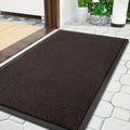 Yimobra Doormat Outdoor Indoor Entrance 36 x 17, All-Season All-Weather Front Door Mat, 100% Waterproof Welcome Matt for Floor Garage Outside Entry, Stain and Fade Resistant