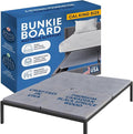 Greaton, Premium 38mm Split Wood Bunkie Board for California King Size Bed Frame - 4-Piece Under Mattress Support Board, Fully Assembled, Fabric Ventilation Cover - Replaces Wooden Slats or Box Spring