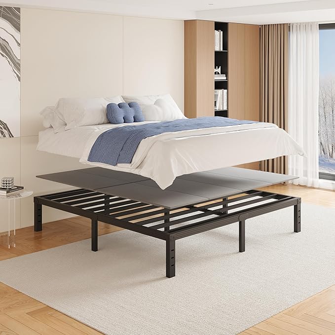 Bedsnus Bunkie Board King (78"x72"), King Size Bunkie Board, Bed Board for Platform Bed/Box Spring, Light and Thin/Comfortable/Noise Minimizing Bed Board for Support Mattress