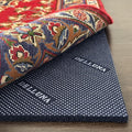DELLUNA Non-Slip Area Rug Pad 5'x7', 3/8" Thick Double Side Rubber + Felt, Premium Deluxe Cushioned- Safe for All Floors, Adds Comfort and Protection, Ultra Strong Grip, Stop Rug from Moving.
