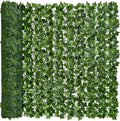 DearHouse Artificial Ivy Privacy Fence, 118x69in Artificial Hedges Fence and Faux Ivy Vine Leaf Decoration for Outdoor Garden Decor