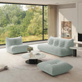 Fireside Chair Corner Bean Bag Chair for Adults, Modern Corduroy Fabric Caterpillar Sofa Couch, Lazy Floor Sofa Armless Foam Couch Lounger Tatami Recliner for Living Room Bedroom Dorm Office