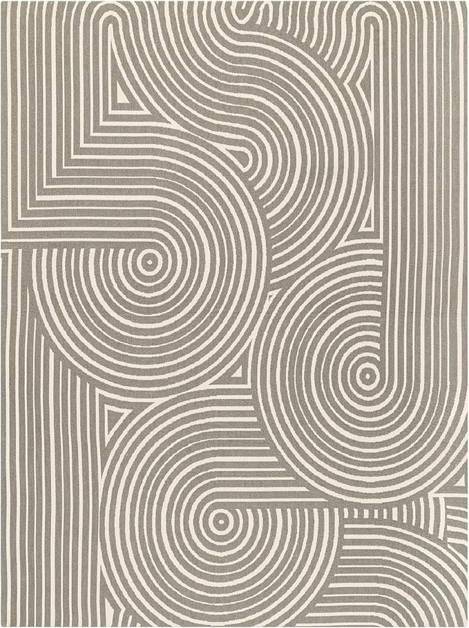 Anji Mountain Rug'd Office Chair Mat for Carpet & Hardwood Floor - Jacquard Woven Top, Anti-Slip Backing, Low Pile, Floor Protector Desk Chair Mat, Office Rugs for Rolling Chairs (36 x 48)