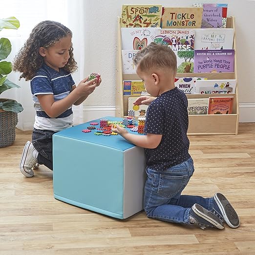 ECR4Kids SoftZone Adult Cozy Cube, Flexible Seating, Contemporary