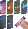 Gersoniel 72 Pcs Anxiety Sensory Stickers Strips Adhesive Textured Mental Health Calm Stickers Mindfulness Fidget Decals Stress Anxiety Relief Items for Therapy Office Desk Counselor(Galaxy)