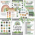 Hadley Designs 8 Calming Corner Posters For Classroom Must Haves For Teachers - 11x17 Calm Down Corner Supplies, Feelings Chart For Kids Ages 4-8, Toddler Emotions Chart, Farmhouse Classroom Decor