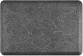 WellnessMats Bella Collection Anti-Fatigue Floor Mat, Polyurethane – Ergonomic Support Pad for Home, Kitchen, Garage, Office Standing Desk – Water Resistant - Made in USA
