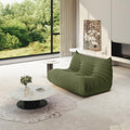 Bean Bag Chair for Adults, Fireside Chair Lazy Floor Sofa, Modern Corduroy Fabric Caterpillar Sofa Couch, Armless Foam Lounger Tatami Recliner Bean Bag Couch for Living Room Bedroom Dorm Office
