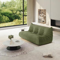 Bean Bag Chair for Adults, Fireside Chair Lazy Floor Sofa, Modern Corduroy Fabric Caterpillar Sofa Couch, Armless Foam Lounger Tatami Recliner Bean Bag Couch for Living Room Bedroom Dorm Office