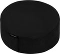 Retrospec Sedona Zafu Meditation Cushion Filled w/Buckwheat Hulls - Yoga Pillow for Meditation Practices - Machine Washable 100% Cotton Cover & Durable Carry Handle, Round