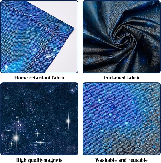 8 Pcs Fluorescent Light Covers - 4 x 2 Feet Covers for Ceiling Lights, Magnetic Light Filters for Classroom, Office, Hospitals, Home