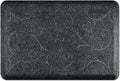 WellnessMats Bella Collection Anti-Fatigue Floor Mat, Polyurethane – Ergonomic Support Pad for Home, Kitchen, Garage, Office Standing Desk – Water Resistant - Made in USA