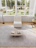 Boneless Cloud Sectional Couch for Living Room, Compressed Modular L-Shaped Sofa with Deep Seat, Frameless Corduroy Couch in Boxes, No Assembly Required, Beige Middle